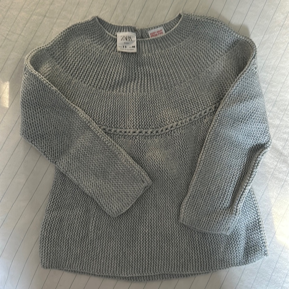 Grey Zara Sweater 🩶